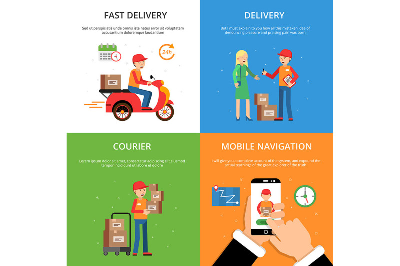concept-pictures-set-on-theme-of-delivery-service