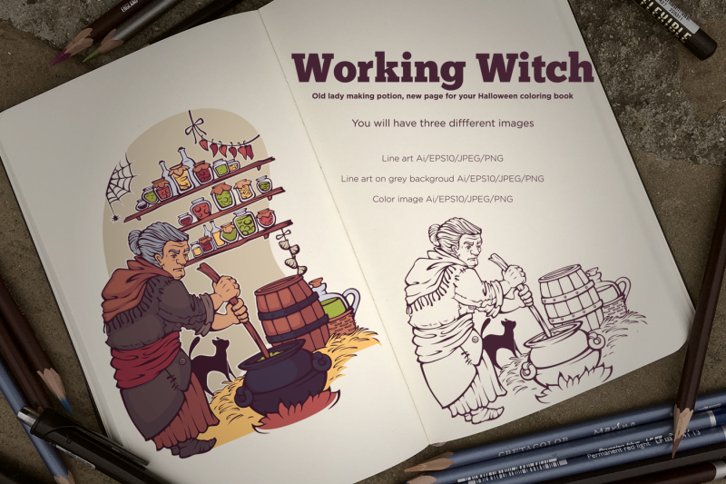 working-witch