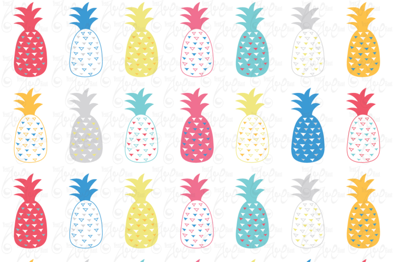 summer-pineapple-digital-paper