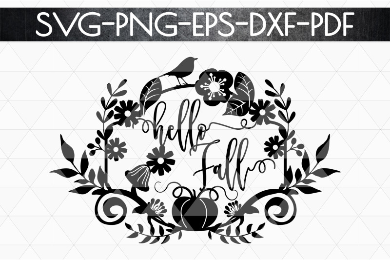hello-fall-svg-cutting-file-leaves-svg-autumn-dxf-eps-png