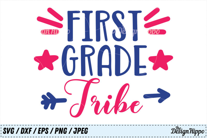 first-grade-tribe-svg-1st-grade-dxf-back-to-school-svg-png-cut-files