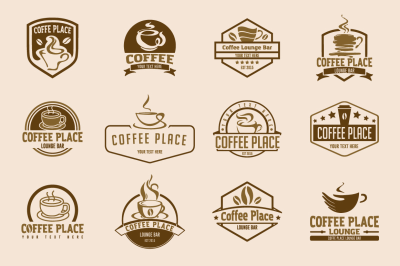 12-coffee-logo-templates
