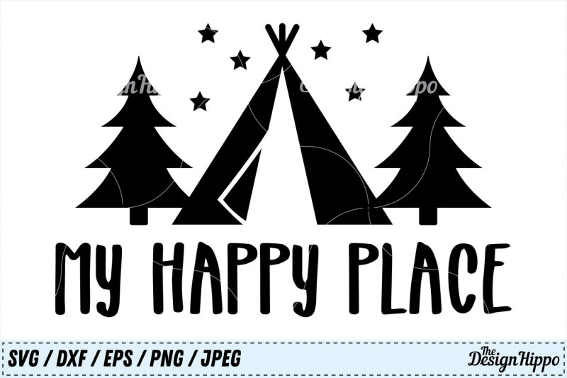 my-happy-place-svg-camp-png-camping-dxf-sign-svg-campsite-cut-file