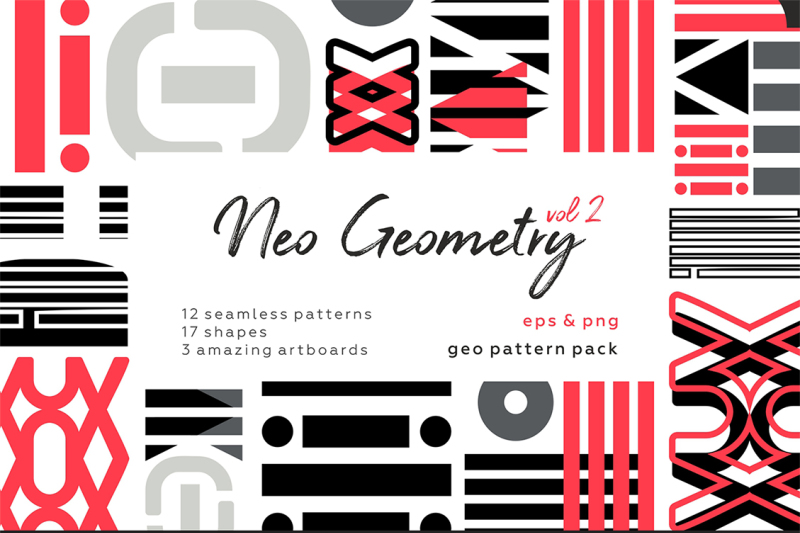 neo-geo-vol2-geometric-pattern-set