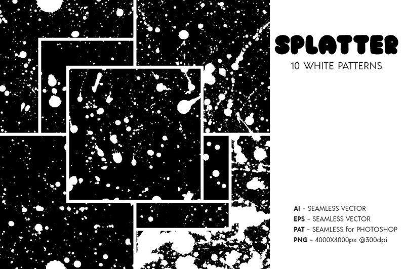 splatter-spray-seamless-patterns