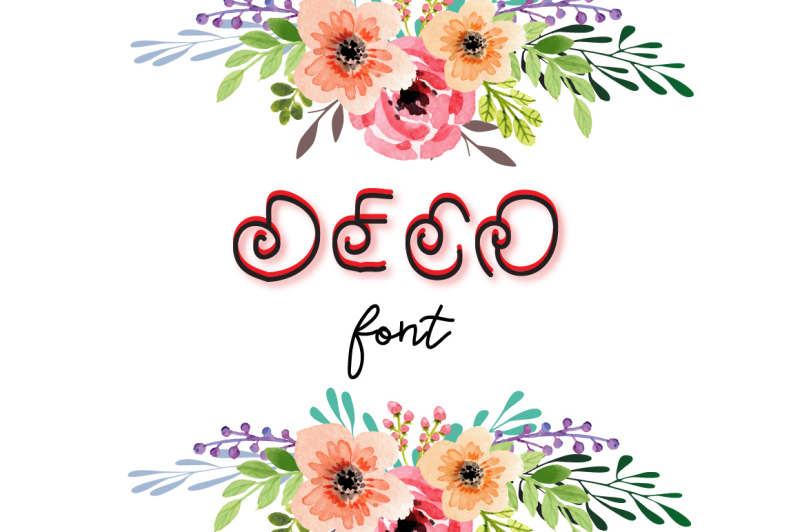 deco-a-decorative-font