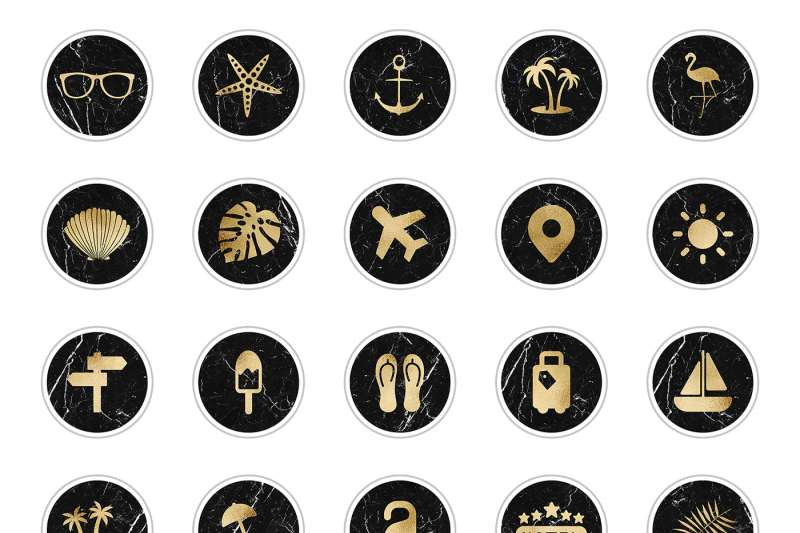gold-and-marble-highlight-icons
