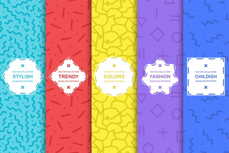 trendy-seamless-color-patterns