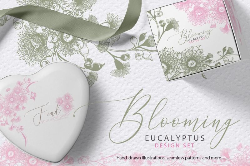 blooming-eucalyptus-hand-drawn-set