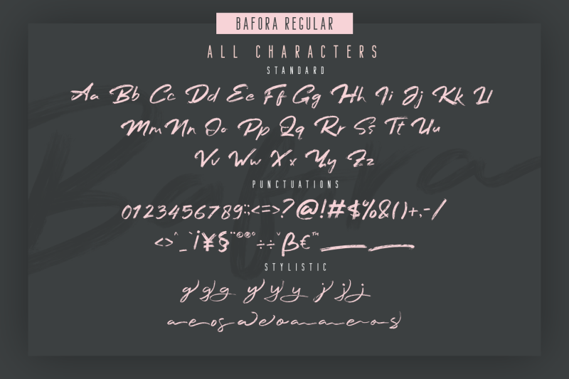 Bafora - SVG Font + Bonus By Craft Supply Co. | TheHungryJPEG