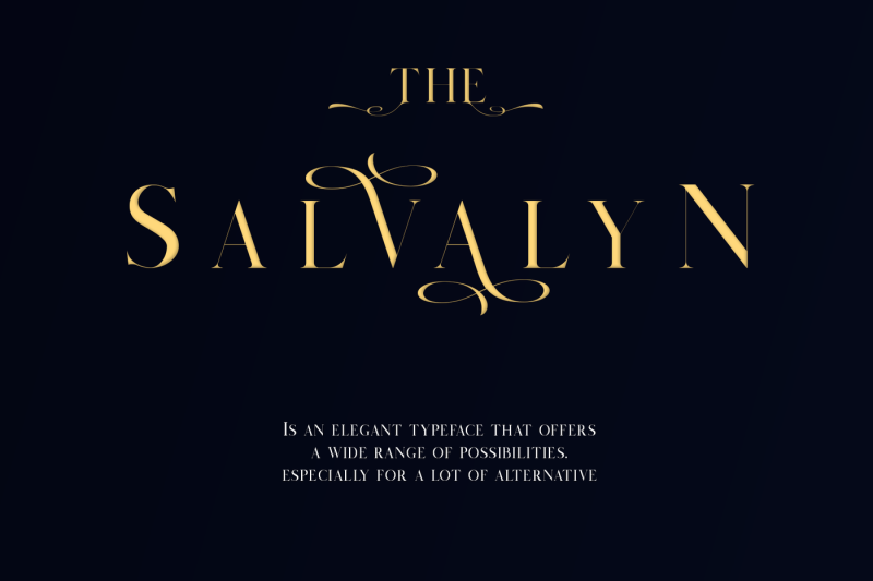 salvalyn-stylistic-serif-font