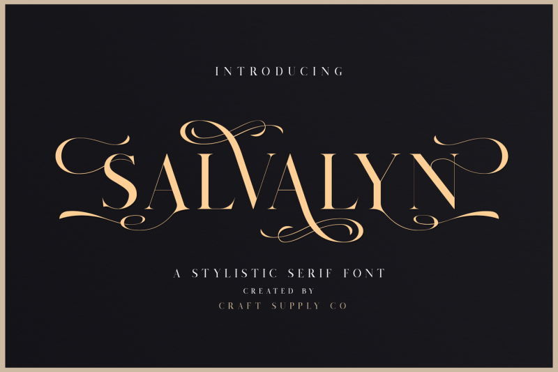 salvalyn-stylistic-serif-font
