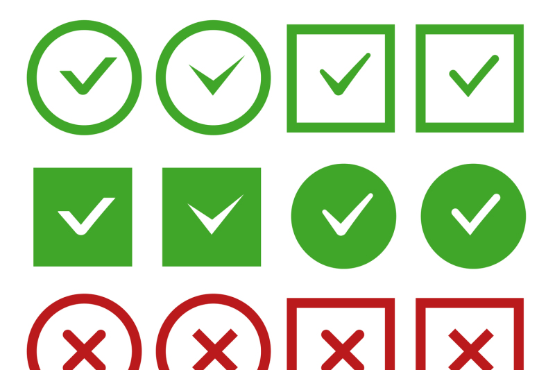 green-check-marks-and-red-crosses-vector-buttons-or-icons