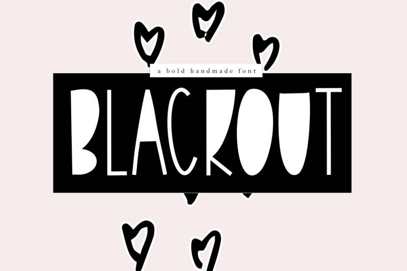 blackout-a-bold-handmade-font