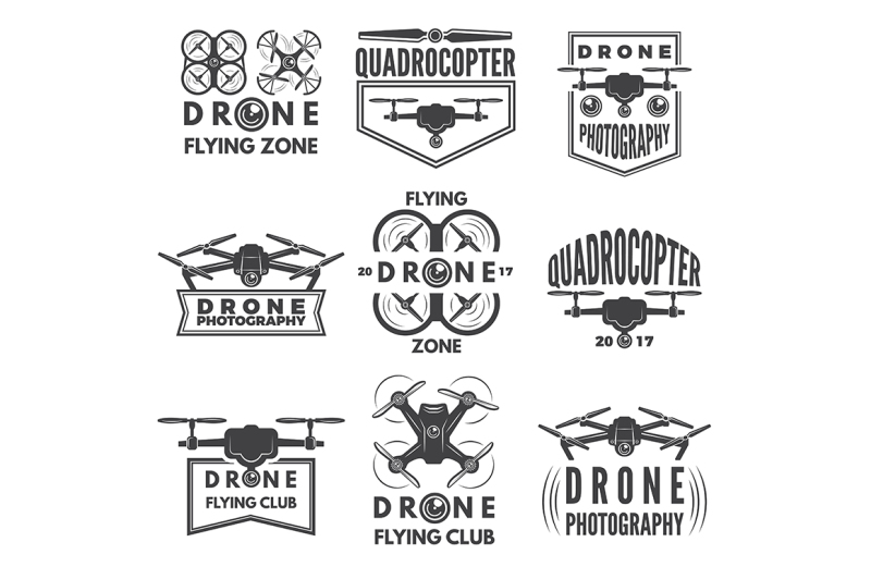 monochrome-labels-with-different-quadrocopters