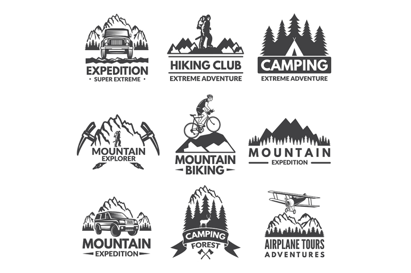 explorer-labels-set-travel-pictures