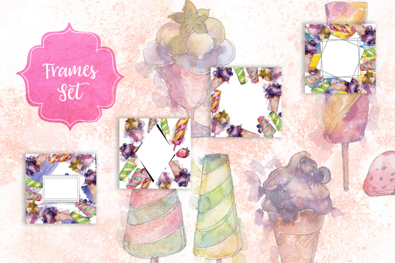 watercolor-cool-ice-cream-png-set