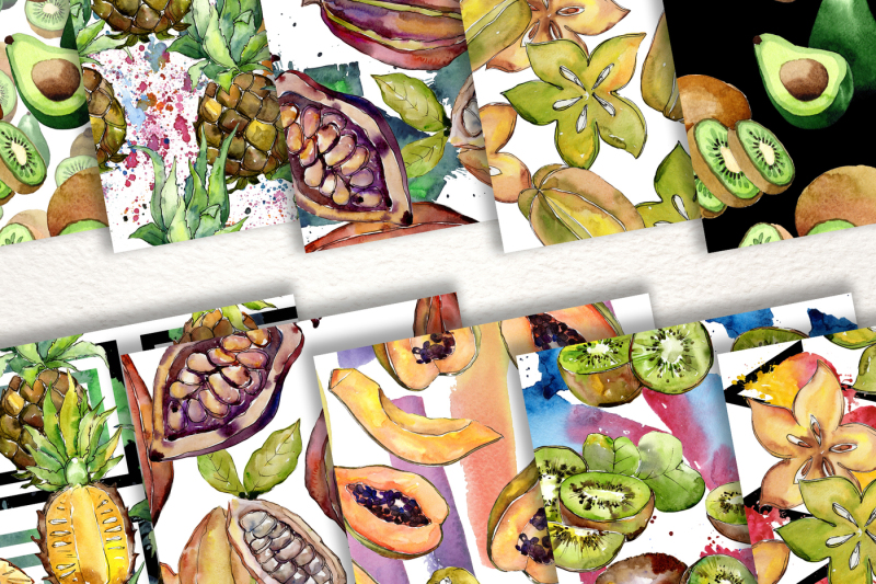 yummy-yummy-100-patterns-of-fruits-jpg-watercolor-set
