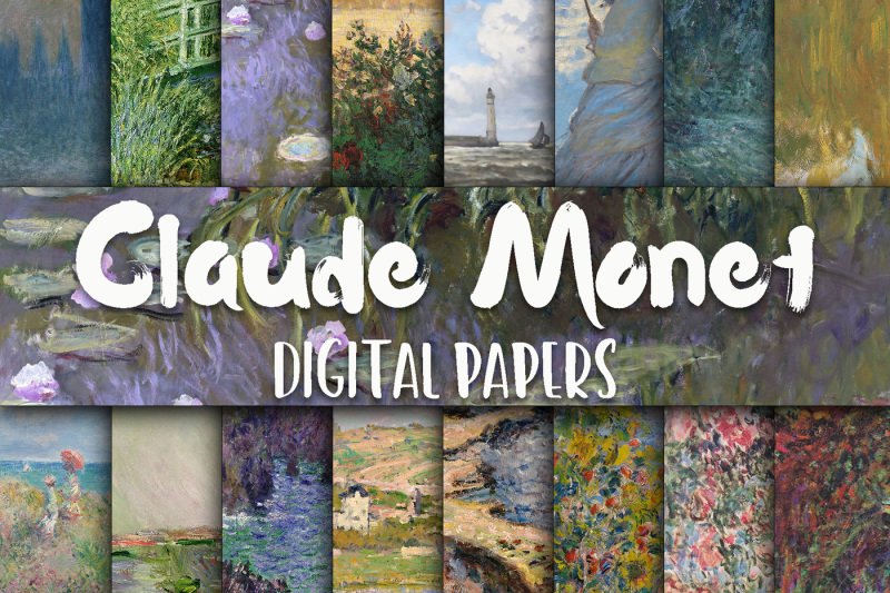 claude-monet-paintings-digital-paper