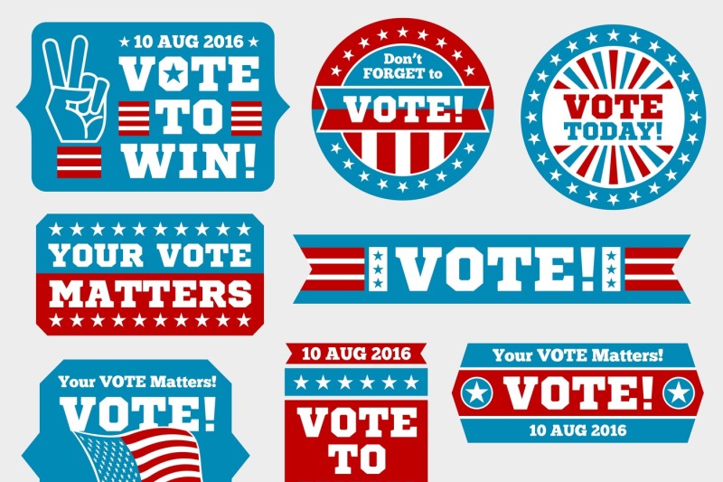 american-presidential-election-2016-badges-and-vote-labels