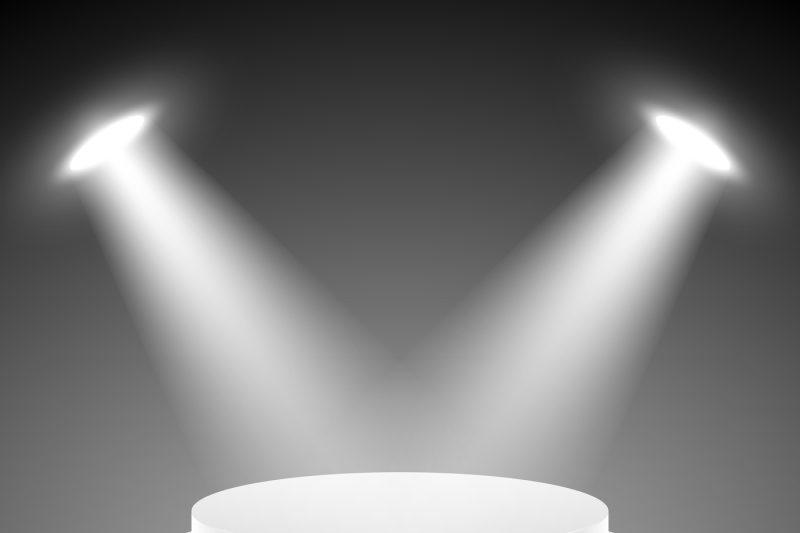 realistic-pedestal-3d-empty-podium-with-spotlights-vector-illustratio