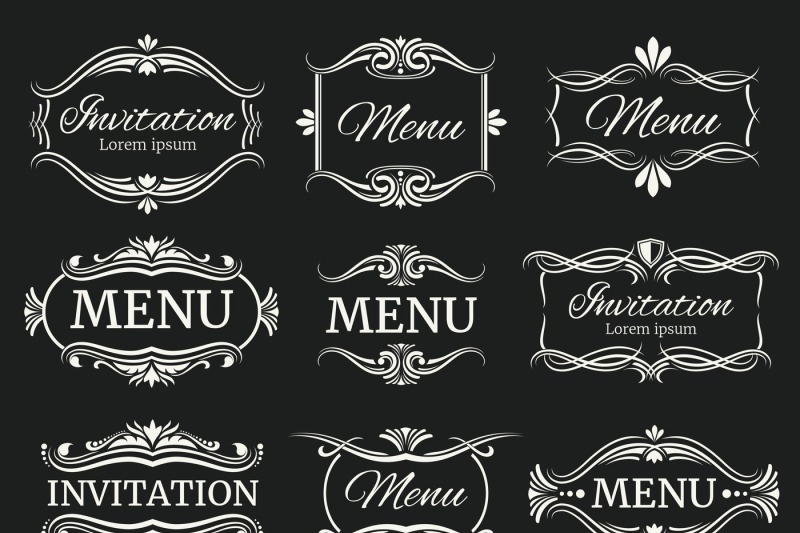 calligraphic-decorative-vector-frames-for-menu-and-wedding-invitation