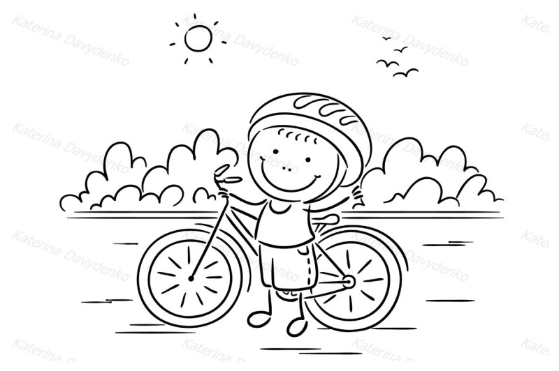 little-boy-and-his-bike