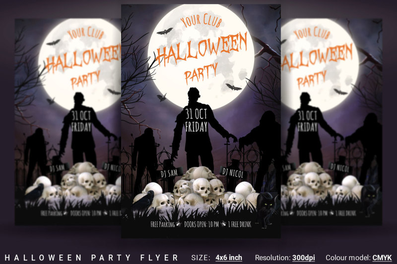 halloween-party-flyer