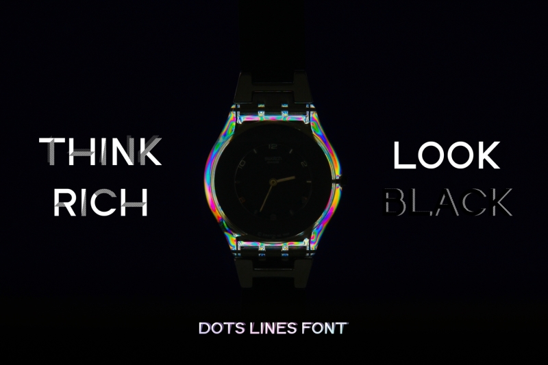 dots-lines-display-font-8-styles