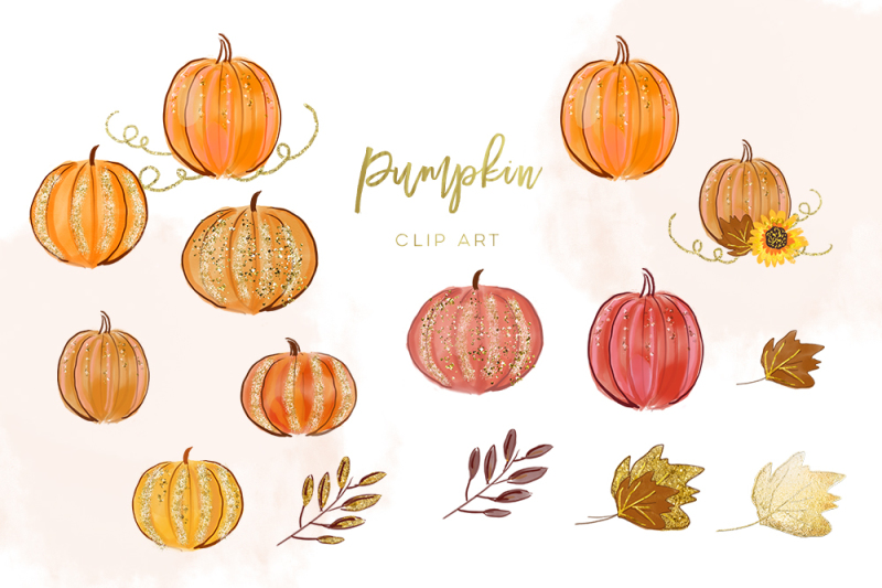 pumpkin-clipart-digital-pumpkin-clip-art-autumn-clipart