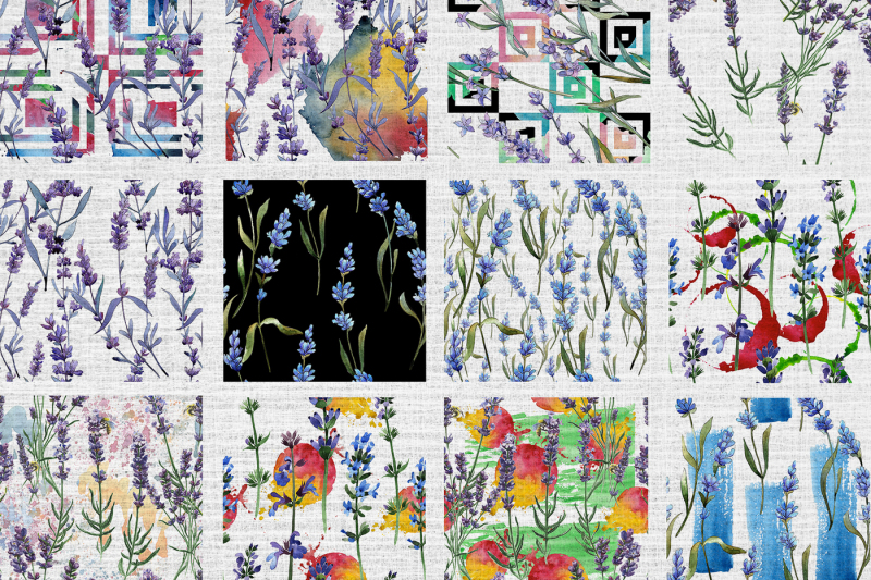 100-patterns-of-lavender-flower-jpg-watercolor-set