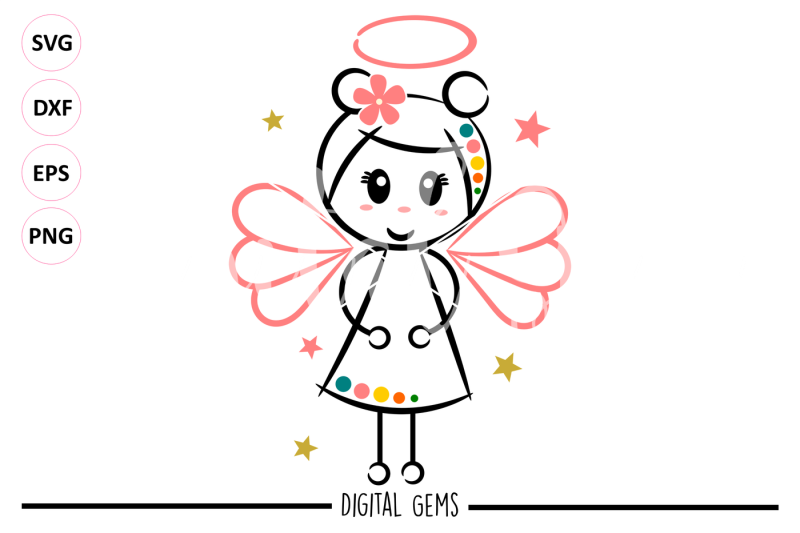 girl-angel-svg-dxf-eps-png-files