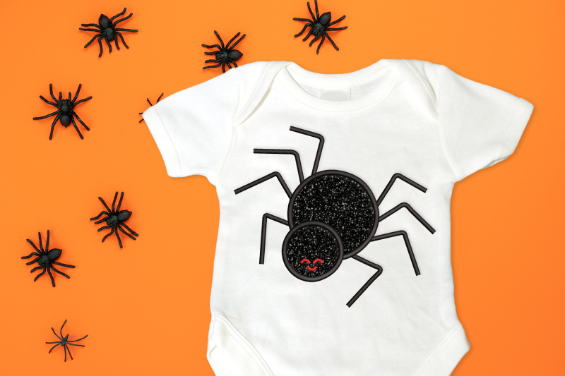 cute-spider-applique-embroidery