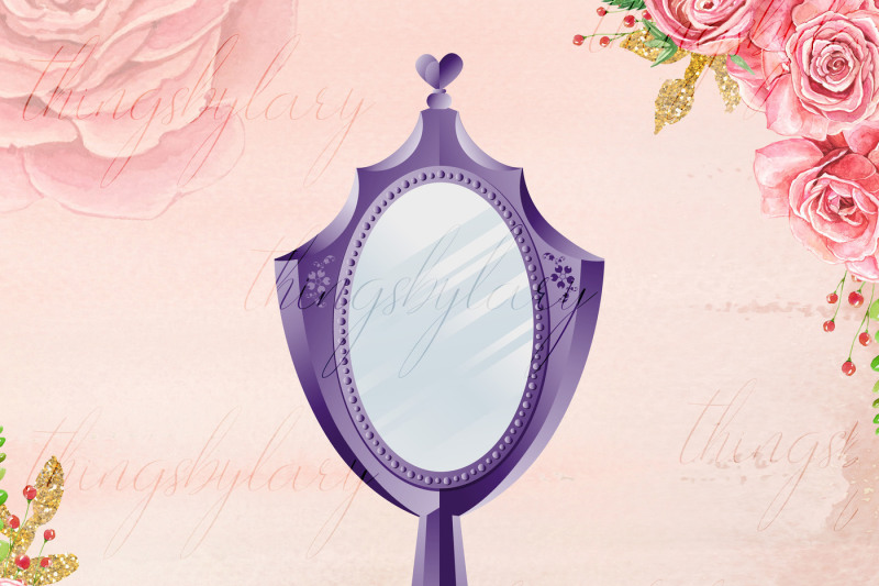 100-hand-mirror-clip-arts-princess-mirror-bridal-mirror