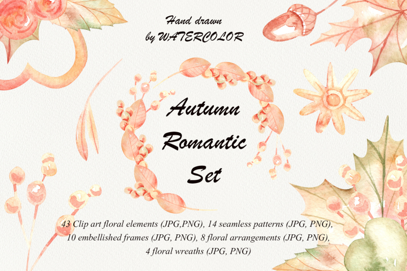 watercolor-autumn-romantic-set
