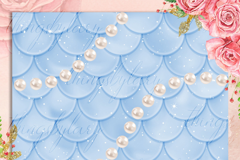 100-seamless-pearl-mermaid-scale-digital-papers-12-x-12-inch