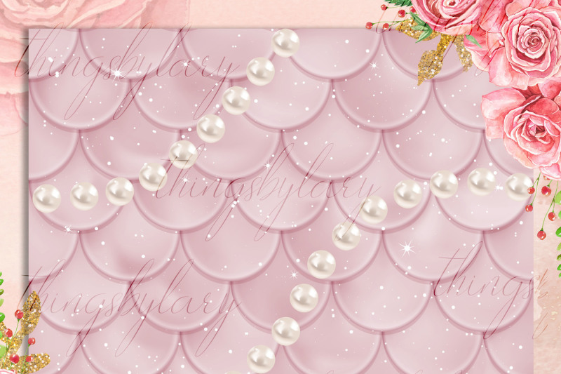 100-seamless-pearl-mermaid-scale-digital-papers-12-x-12-inch