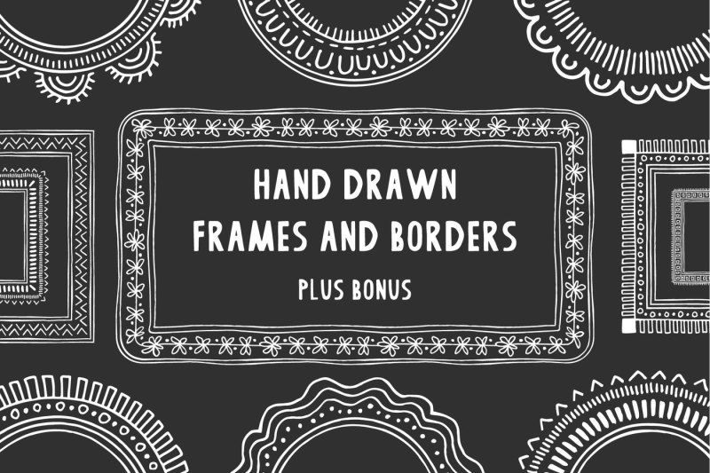 hand-drawn-frames-and-borders