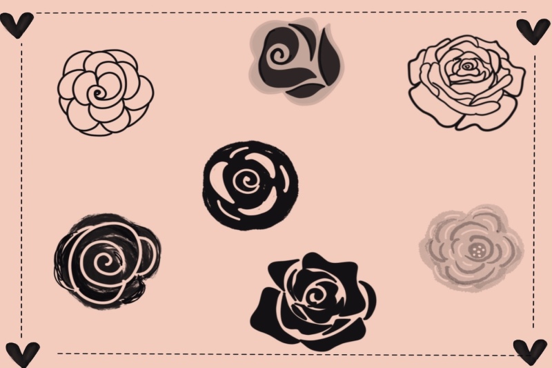 rose-garden-stamp-brushes-for-procreate