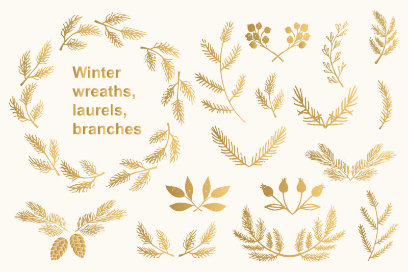 winter-wreaths-laurels-branches