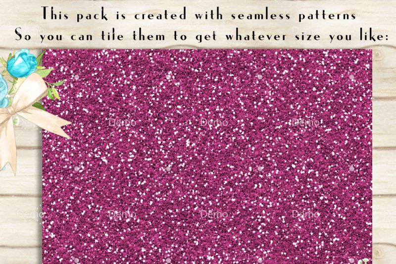 36-glitter-and-solid-color-princess-pink-and-purple-papers