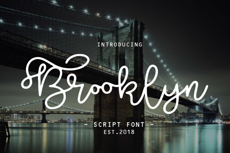 brooklyn-script-font