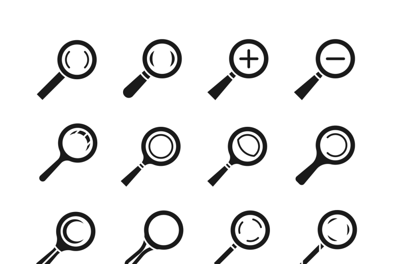 magnifying-glass-magnifier-zoom-search-find-loupe-vector-icons-set