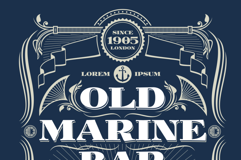 vintage-border-western-vector-frame-old-marine-bar-label