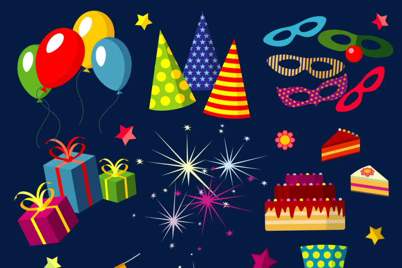 celebration-happy-birthday-party-carnival-festive-vector-icons-set