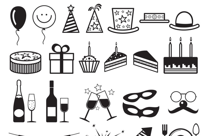 celebration-party-vector-icons