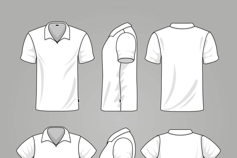 blank-white-mens-and-womens-t-shirt-outline-vector-template