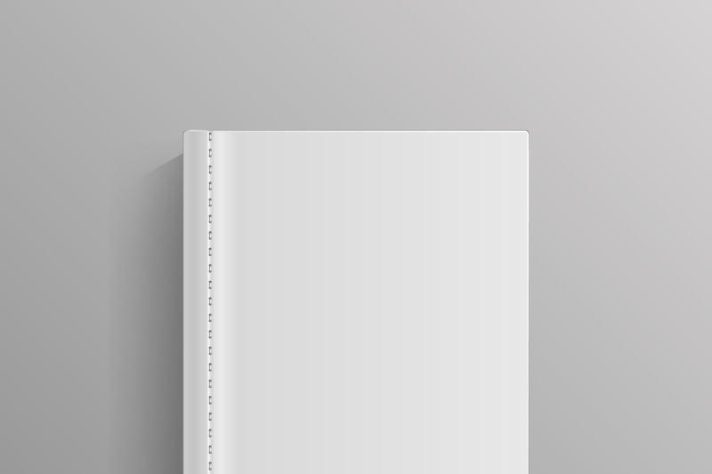 white-blank-book-cover-vector-template