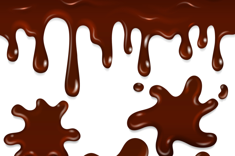 chocolate-realistic-drops-and-blots-vector-set