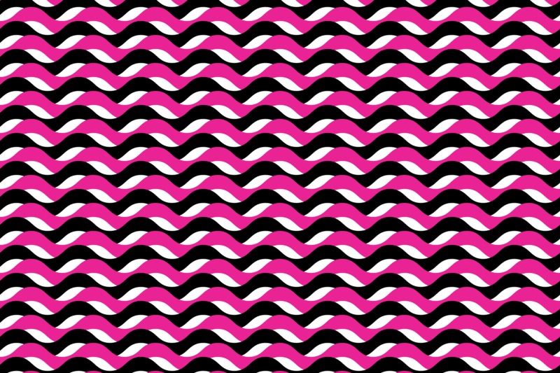 pink-and-black-waves-seamless-pattern